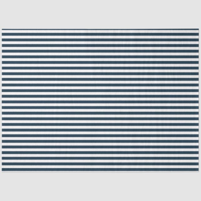 Design der roten und marinen nautischen Serie 5 Seidenpapier (Vorderseite)