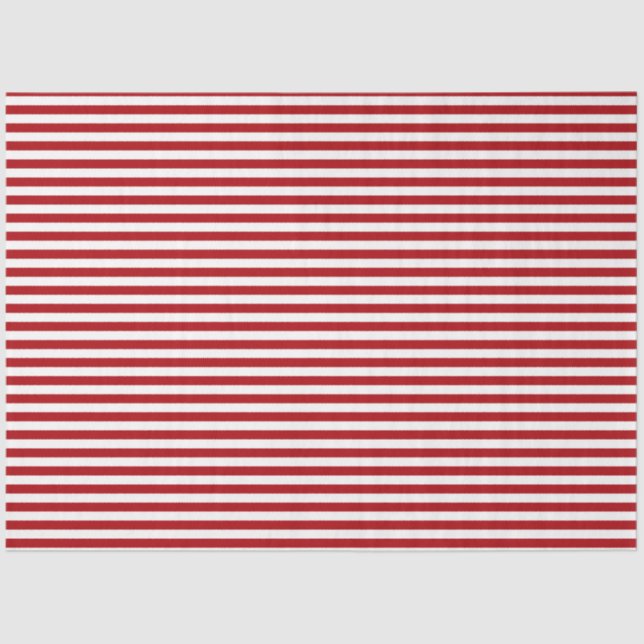 Design der roten und marinen nautischen Serie 6 Seidenpapier (Vorderseite)