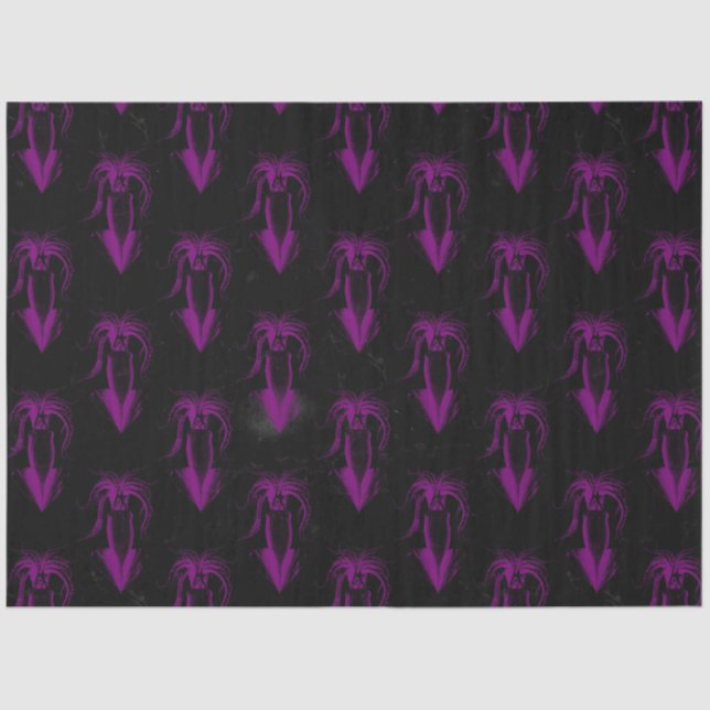 Design der Salt Witz Grimore Serie 2 Seidenpapier (Vorderseite)