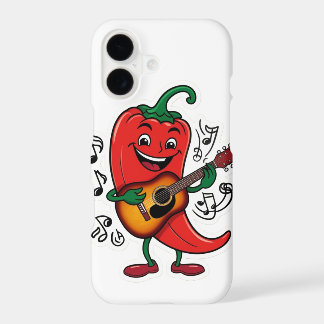 Design der scharfen Pfefferkleber-Gitarre