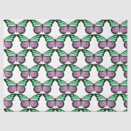 Design der Schmetterlingsserie 2 Seidenpapier