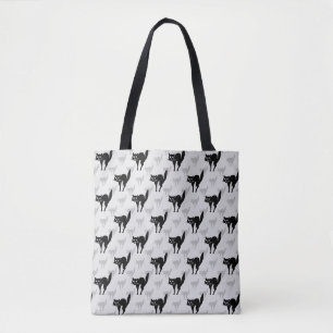 Design der Schwarzen Katze-Schatten-Silhouette