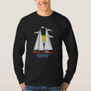 Design der Seefahrer an der Küste T-Shirt
