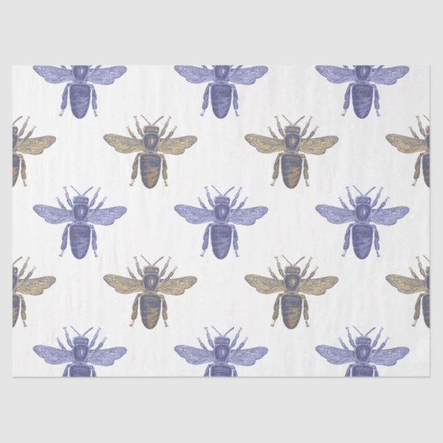 Design der serenity Bee Series 23 Seidenpapier (Vorderseite)