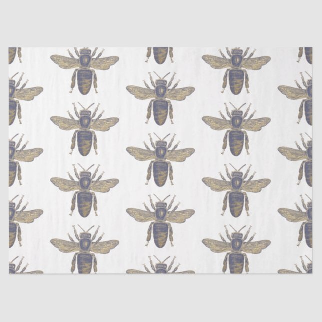 Design der serenity Bee Series 28 Seidenpapier (Vorderseite)