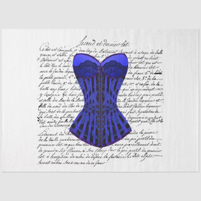 Design der Serie Gothic Debutante 6 Seidenpapier (Vorderseite)