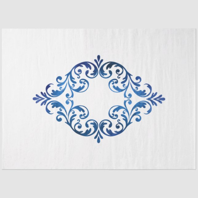 Design der Serie Gothic Debutante 8 Seidenpapier (Vorderseite)