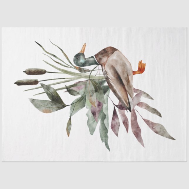 Design der Serie "Herbst" und "Blumen" 31 Seidenpapier (Vorderseite)