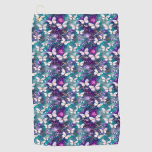 Design der Serie "Mystic Butterfly" 1 Golfhandtuch
