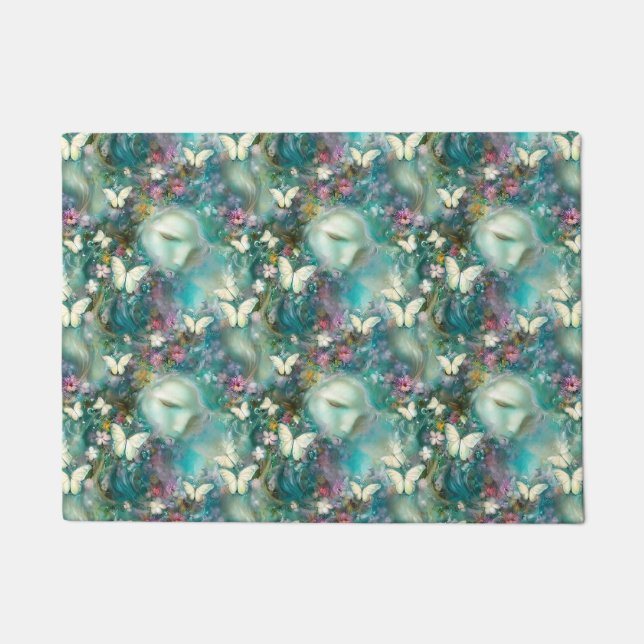 Design der Serie "Mystic Butterfly" 3 Fußmatte (Vorderseite)