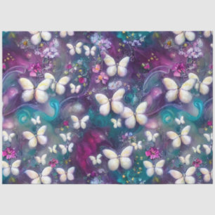 Design der Serie "Mystic Butterfly" 4 Seidenpapier
