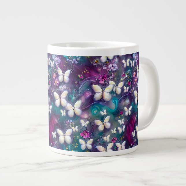 Design der Serie "Mystic Butterfly" 5 Jumbo-Tasse (Vorderseite Rechts)