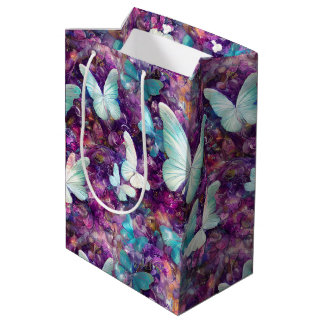 Design der Serie "Mystic Butterfly" 7 Mittlere Geschenktüte