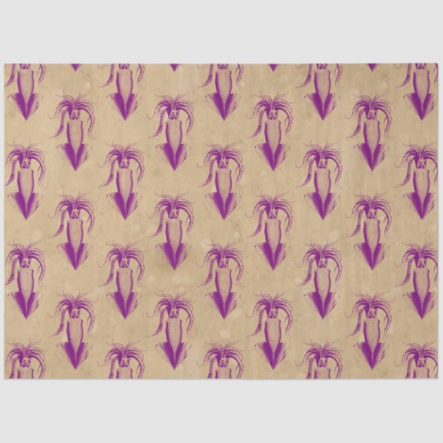 Design der Serie Salt Hexe Grimore 7 Seidenpapier (Vorderseite)