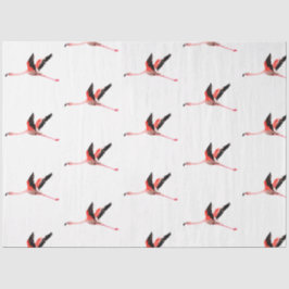 Design der Serie Watercolor Flamingo 6 Seidenpapier