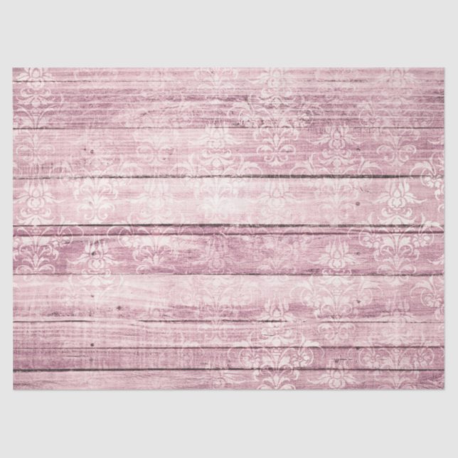 Design der Shabby Chic-Holzserie 13 Seidenpapier (Vorderseite)