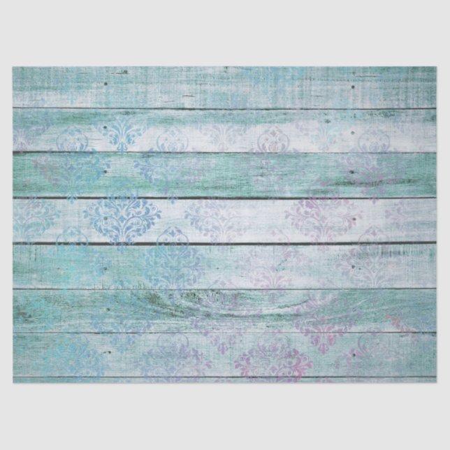 Design der Shabby Chic-Holzserie 6 Seidenpapier (Vorderseite)