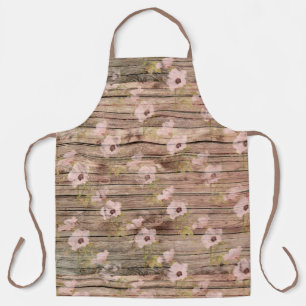 Design der Shabby Chic-Holzserie 8 Schürze