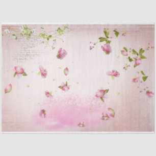 Design der Shabby Chic-Serie 29 Seidenpapier