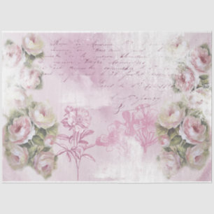 Design der Shabby Chic-Serie 35 Seidenpapier