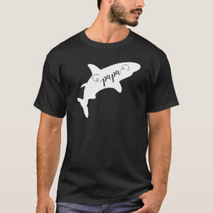 Design der Silhouette von Whale Shark Anpassen der T-Shirt