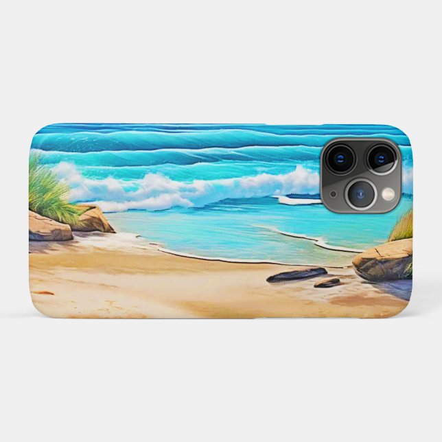 Design der Sonnenbänke Case-Mate iPhone Hülle (Rückseite (Horizontal))