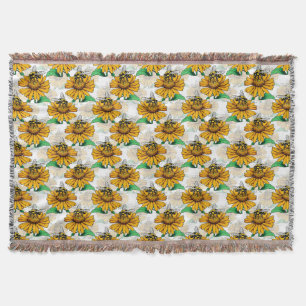 Design der Sonnenblumen-Blume Decke