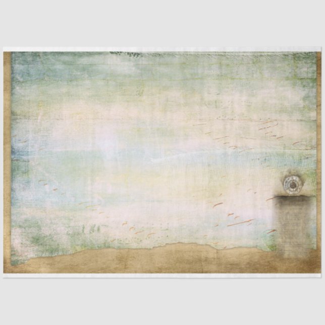 Design der Sonnenblumen- und Libellenreihe 13 Seidenpapier (Vorderseite)