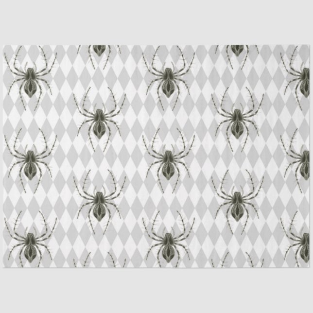 Design der Spider-Hexen-Serie 21 Seidenpapier (Vorderseite)
