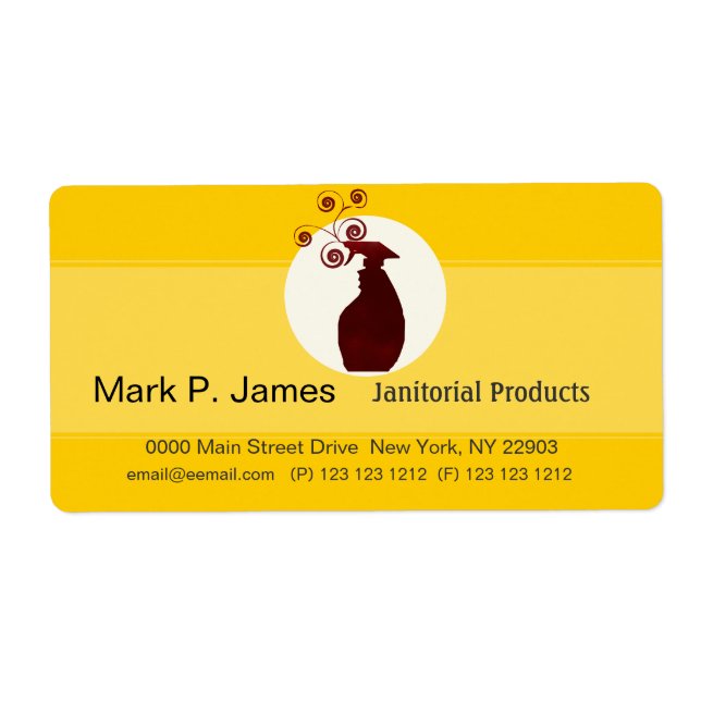 Design der Spritzflaschen (Vorne)