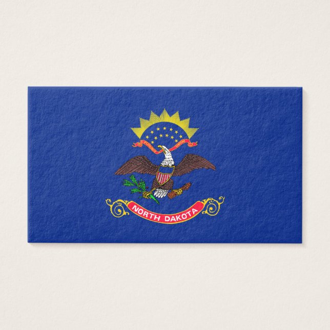 Design der Staatsflagge Nord-Dakota (Vorderseite)