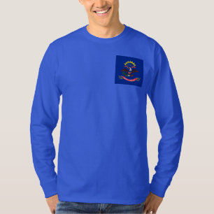 Design der Staatsflagge Nord-Dakota T-Shirt