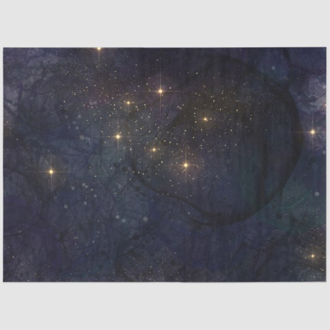 Design der Stars-Serie 8 Seidenpapier (Vorderseite)