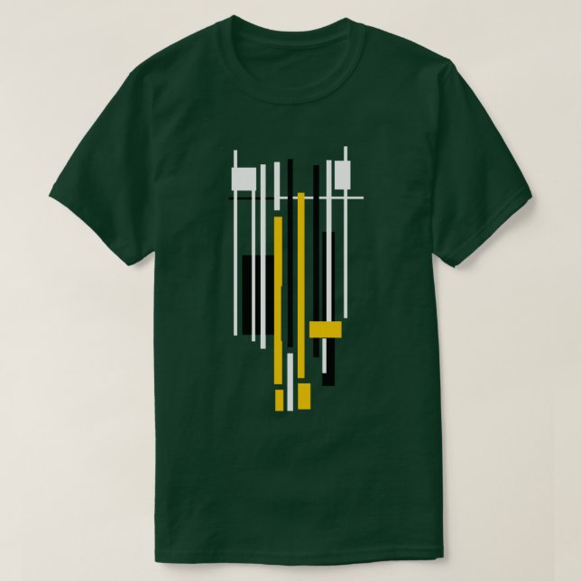 Design der Streifenmuster T-Shirt (Design vorne)