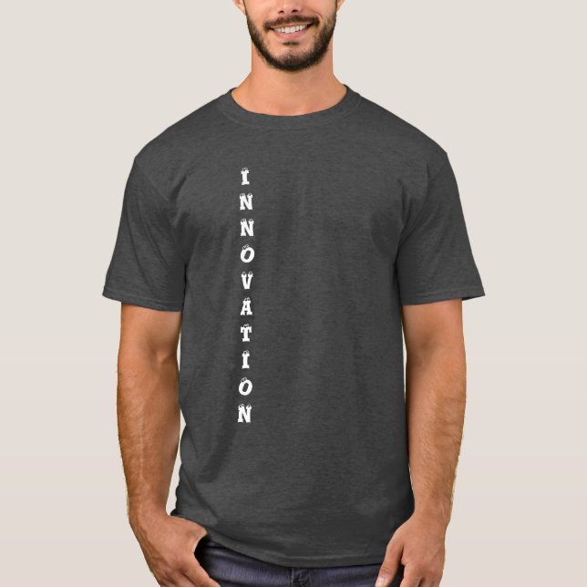 Design der T - Shirt (Vorderseite)