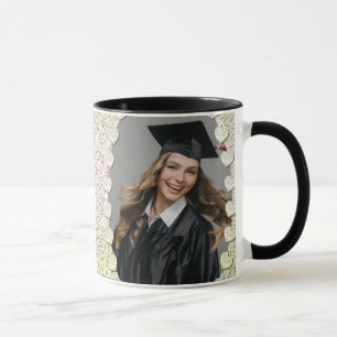Design der Tasse für personalisierte Glitzer Foto