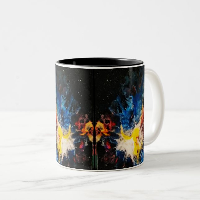 Design der Tasse "Schmetterlingseffekt" (VorderseiteRechts)