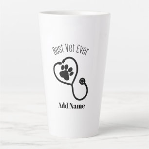 Design der Tierpflege des Tierarztes Milchtasse