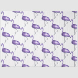 Design der tropischen Flamingo-Serie 10 Seidenpapier