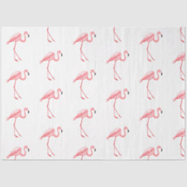 Design der tropischen Flamingo-Serie 15 Seidenpapier