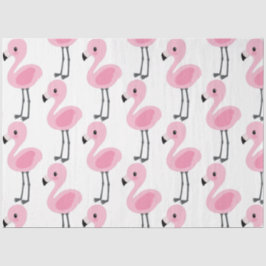 Design der tropischen Flamingo-Serie 1 Seidenpapier