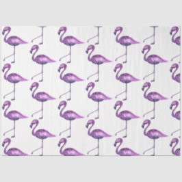 Design der tropischen Flamingo-Serie 9 Seidenpapier