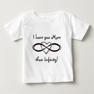 Design der unendlichen Liebe Baby T-shirt