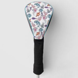 Design der Unterwasserfarben-Reihe 2 Golf Headcover