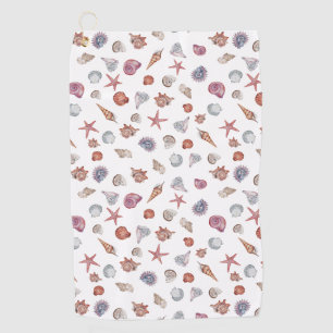 Design der Unterwasserfarben-Reihe 4 Golfhandtuch