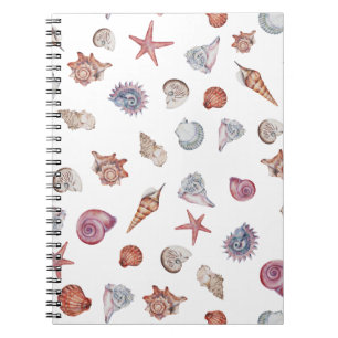 Design der Unterwasserfarben-Reihe 4 Notizblock