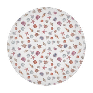 Design der Unterwasserfarben-Reihe 4 Schneidebrett