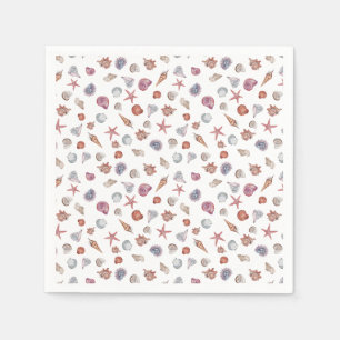Design der Unterwasserfarben-Reihe 4 Serviette