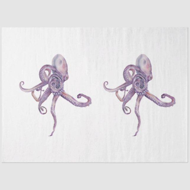 Design der Unterwasserfarbenserie 24 Seidenpapier (Vorderseite)