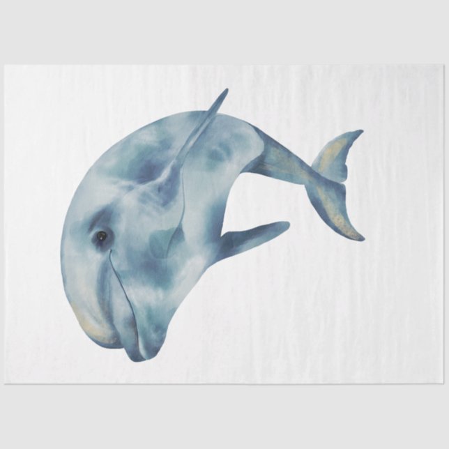 Design der Unterwasserfarbenserie 25 Seidenpapier (Vorderseite)